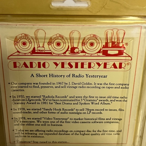 Vintage The Wizard Of Oz On Radio Long Box New Yesteryear Judy Garland - Picture 4 of 8